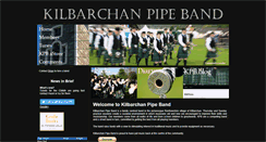 Desktop Screenshot of kilbarchanpipeband.org